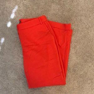 Express Editor Pant- Red- Size 8